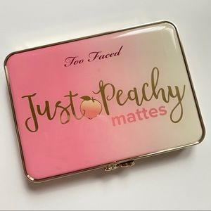 BNIB Too Faced Just Peachy Mattes Eye Palette